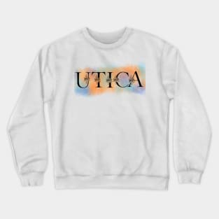 Utica floral watercolor Crewneck Sweatshirt